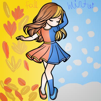 girl dancing  realistic