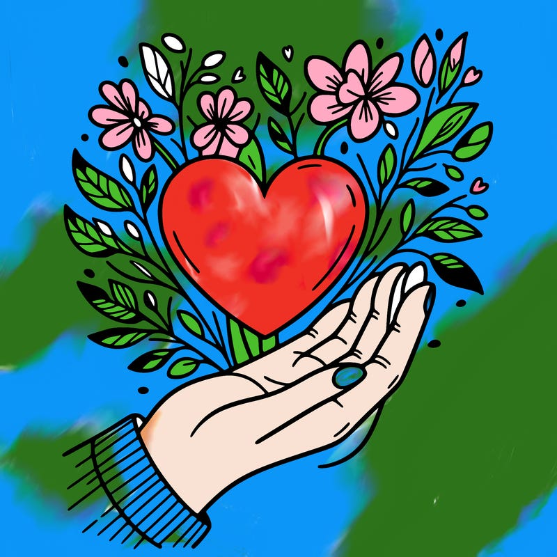 heart for mother’s day