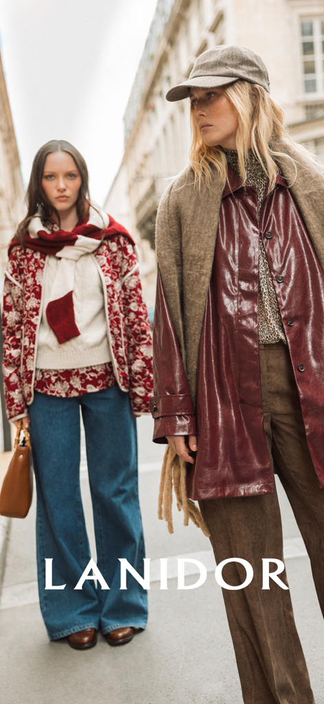 Lanidor para iPhone - Two women wearing premium European chic clothing from Lanidor