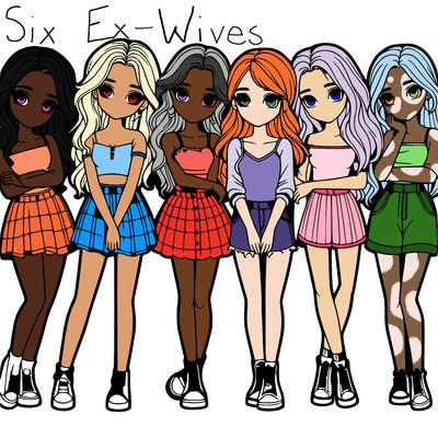 a group of girls realistic