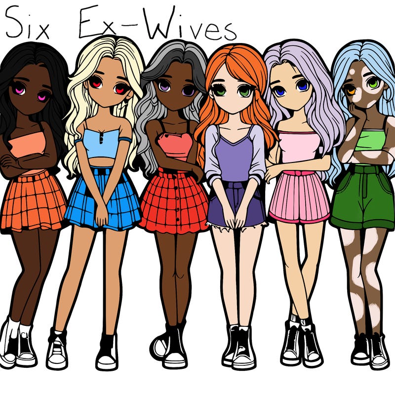 a group of girls realistic