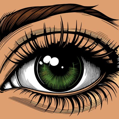 realistic eye