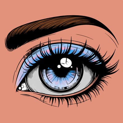 realistic eye