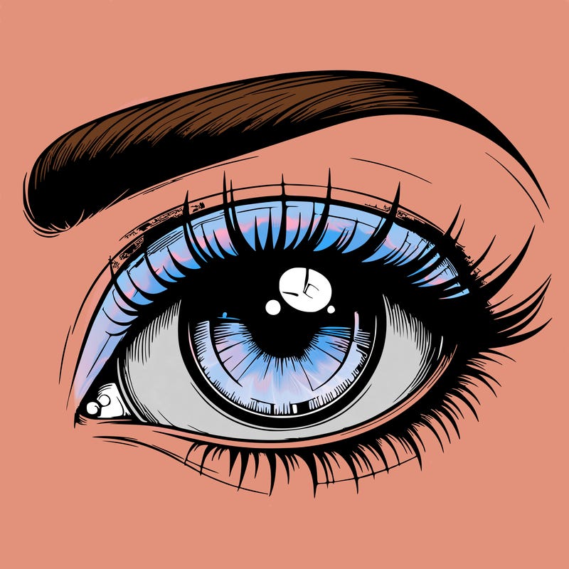 realistic eye
