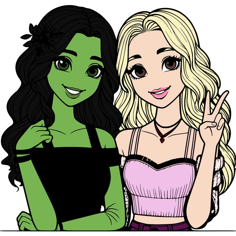 realistic girl best friends