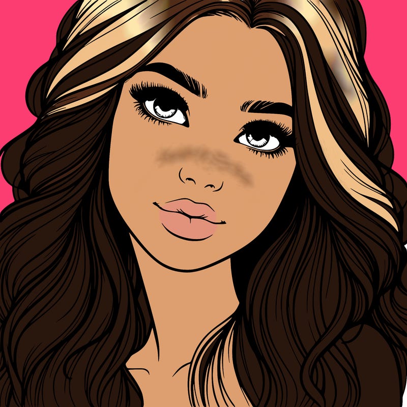 beautiful realistic girl