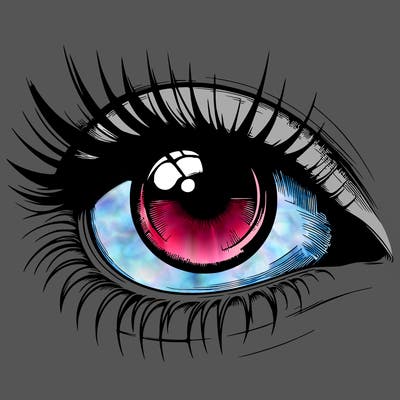 realistic eye