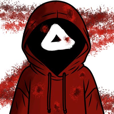 faceless girl in hoodie