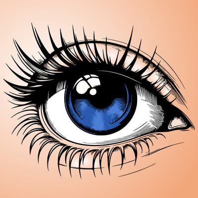 realistic eye