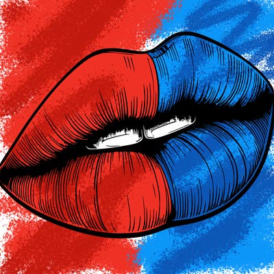 realistic lips