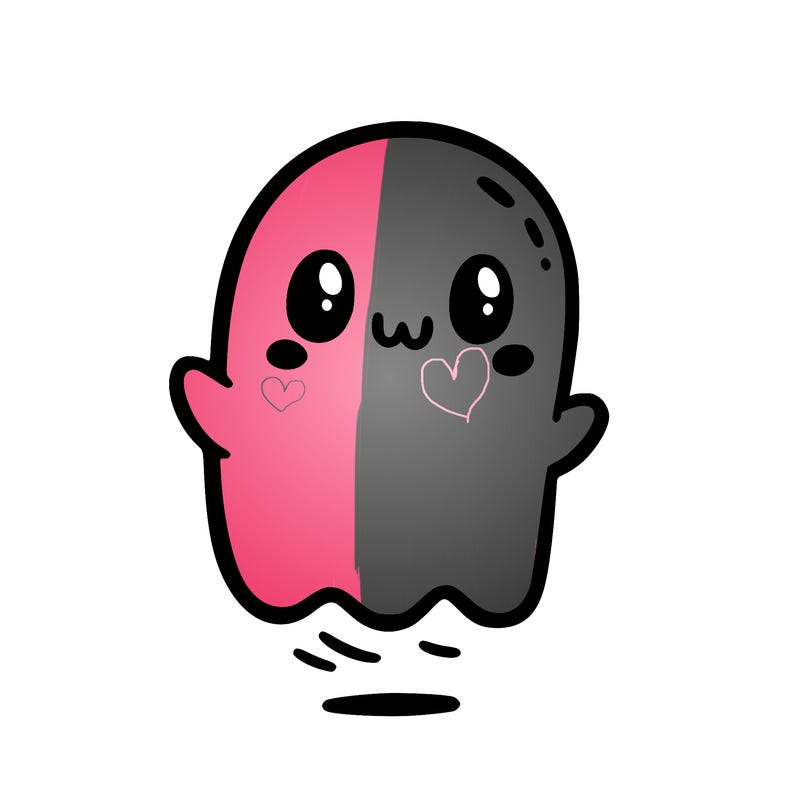 cute ghost in halloween