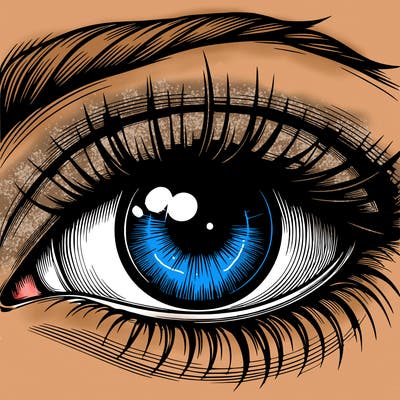 realistic eye