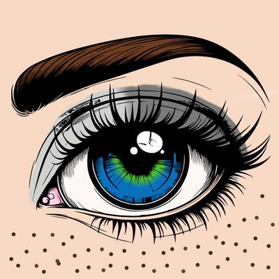 realistic eye
