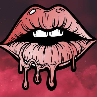 lips that look realistic and drip