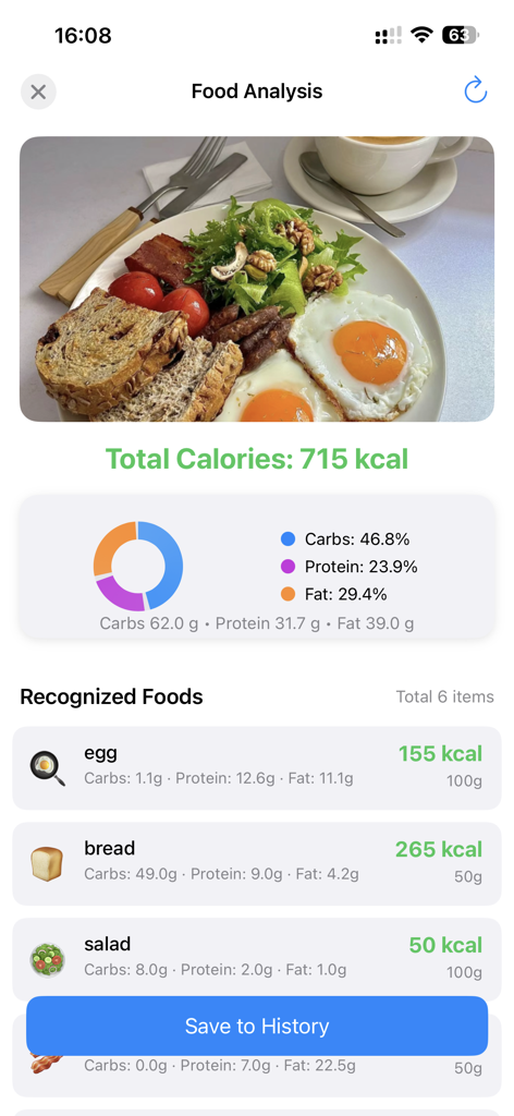 Calorie Snapshot: Cal Tracker - Health & Fitness App | MWM