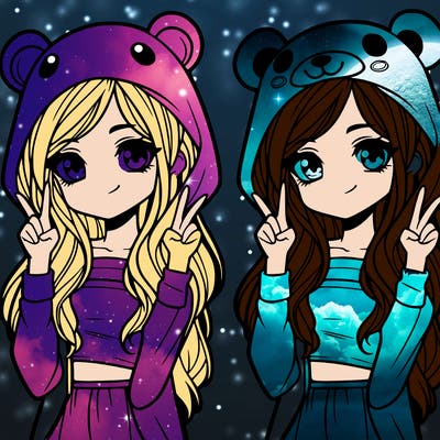 teen girl in animal costume