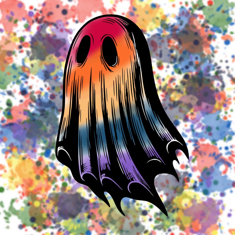 realistic creepy ghost