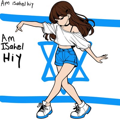 realistic girl danceing