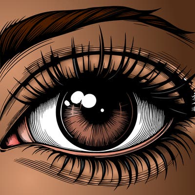 realistic eye