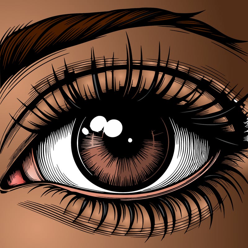realistic eye