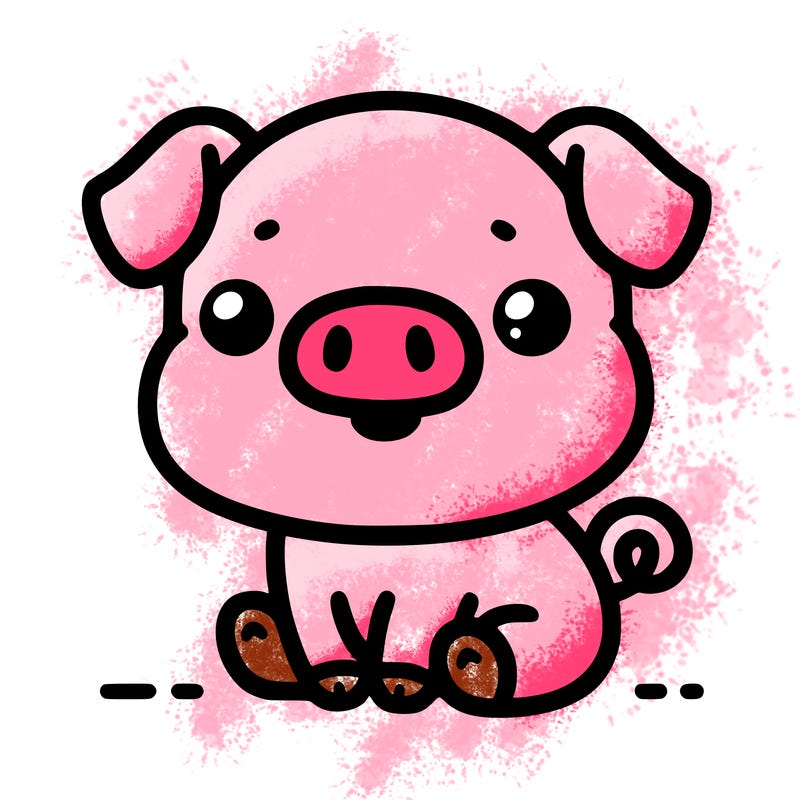 cute pig