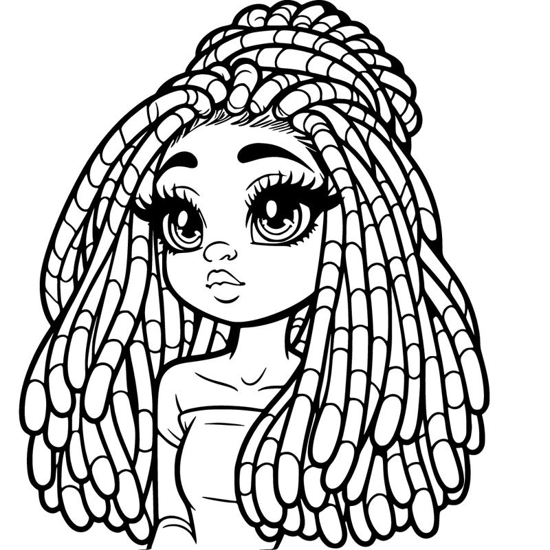 girl with locs
