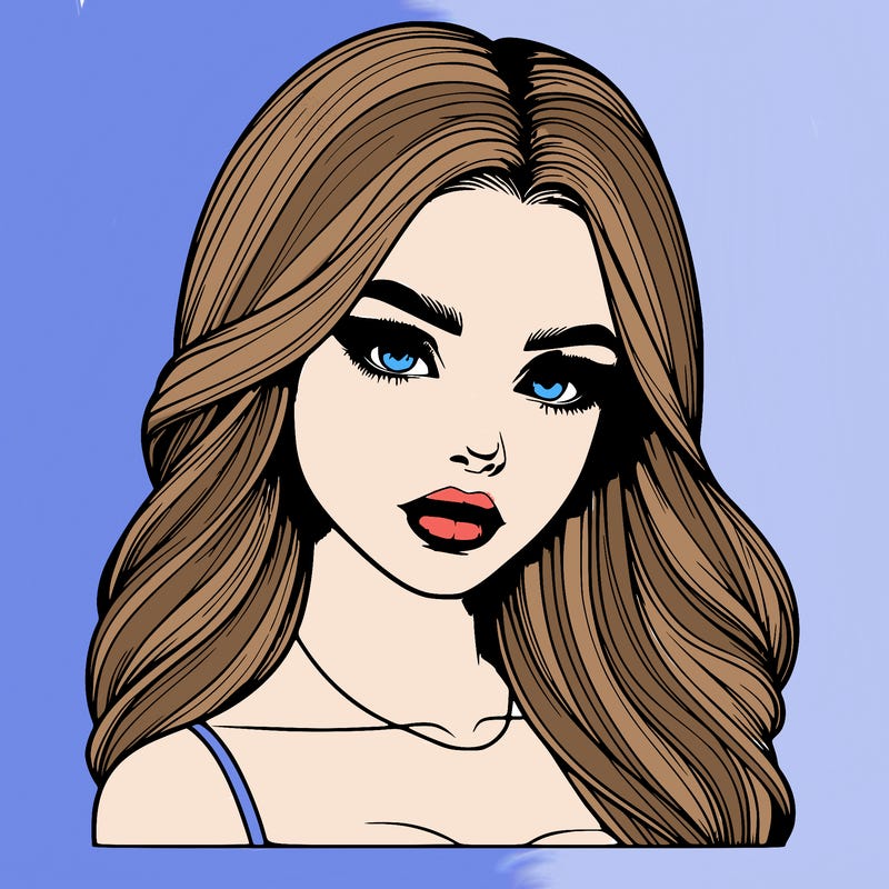 realistic girl.