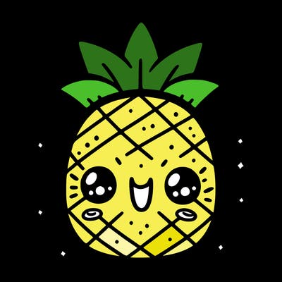 a super cute pineapple