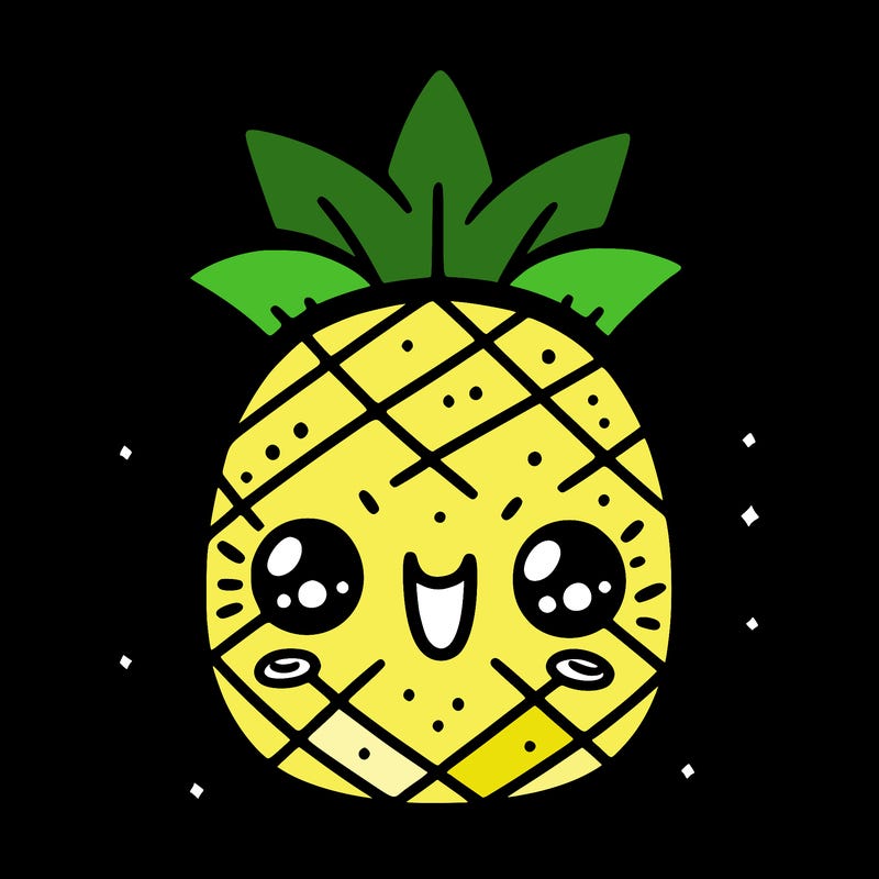 a super cute pineapple