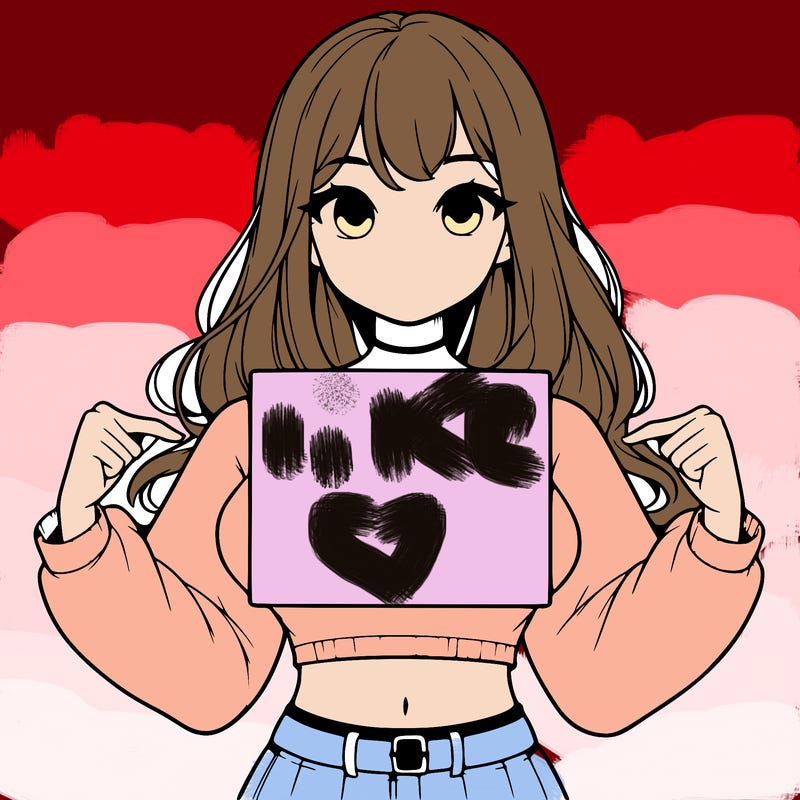 girl holding a blank sign in a long sleeve crop top