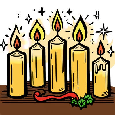 advent candles