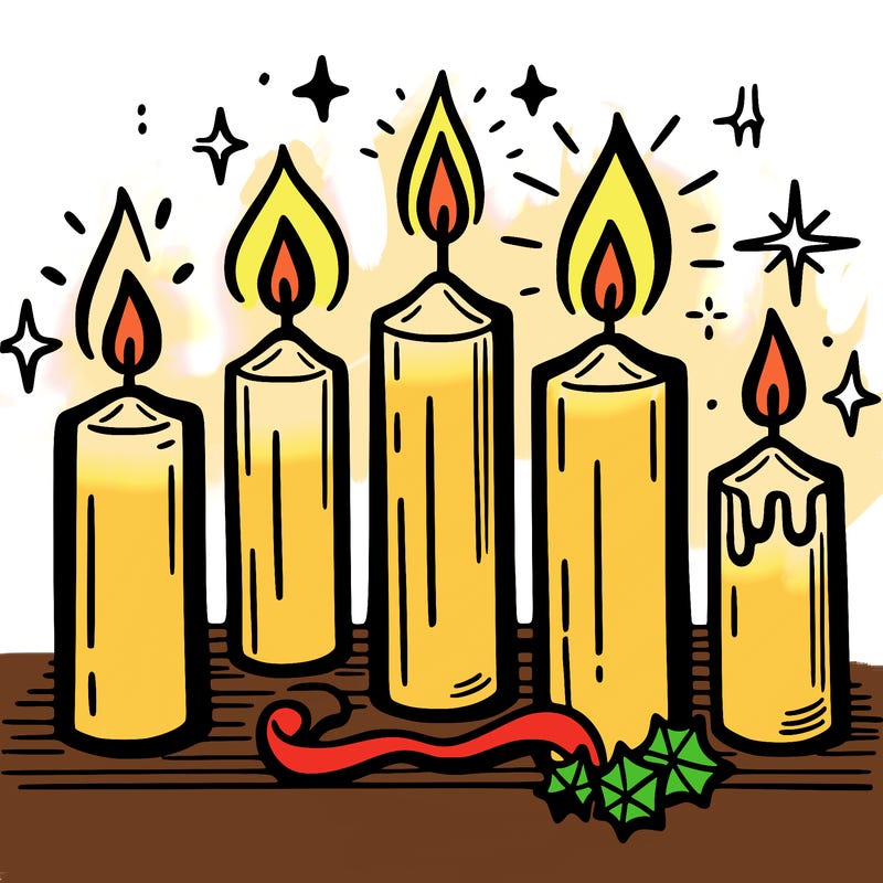 advent candles