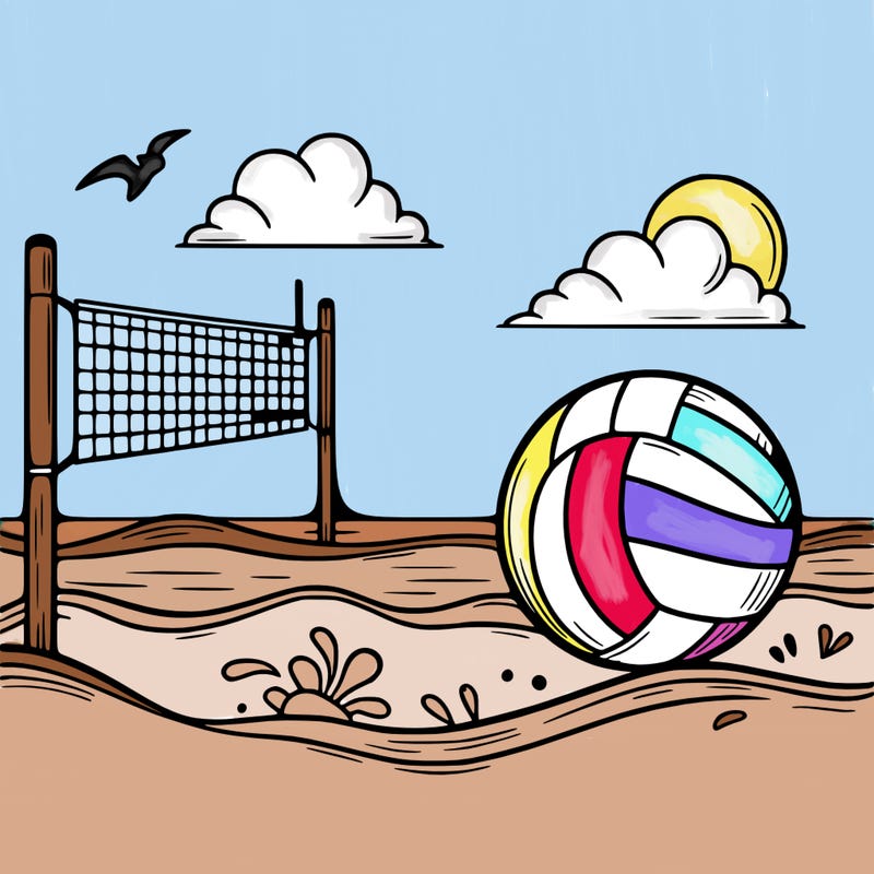 beach volleyball
