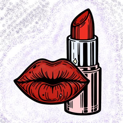 lips and lipstick