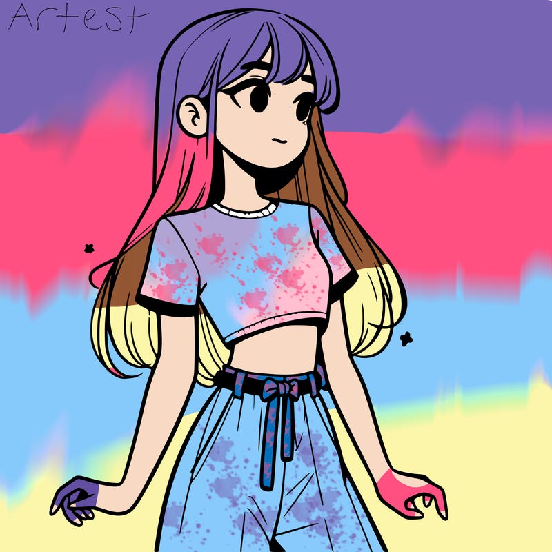 girl in a cute crop top