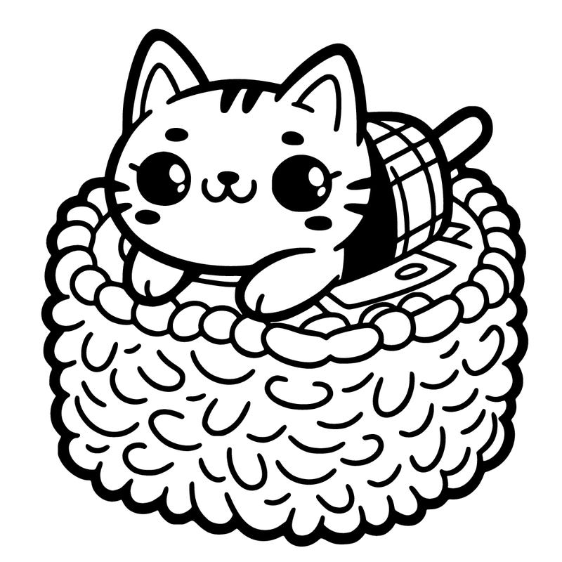 sushi cat