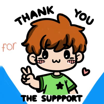 thank you for the support