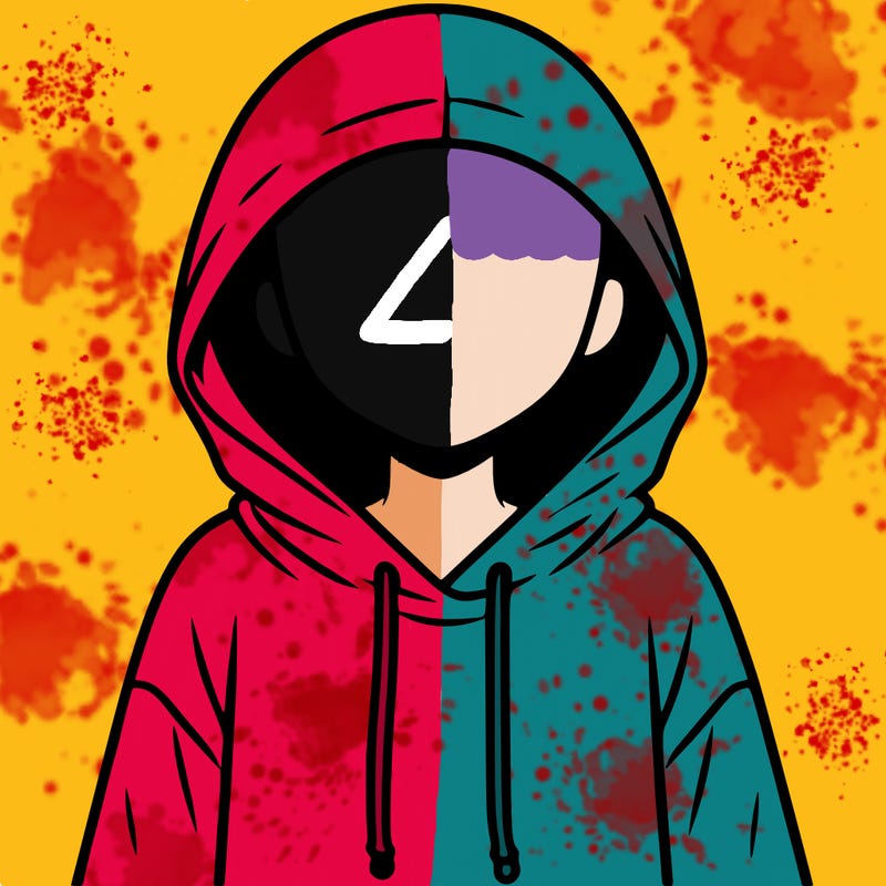 faceless girl in hoodie