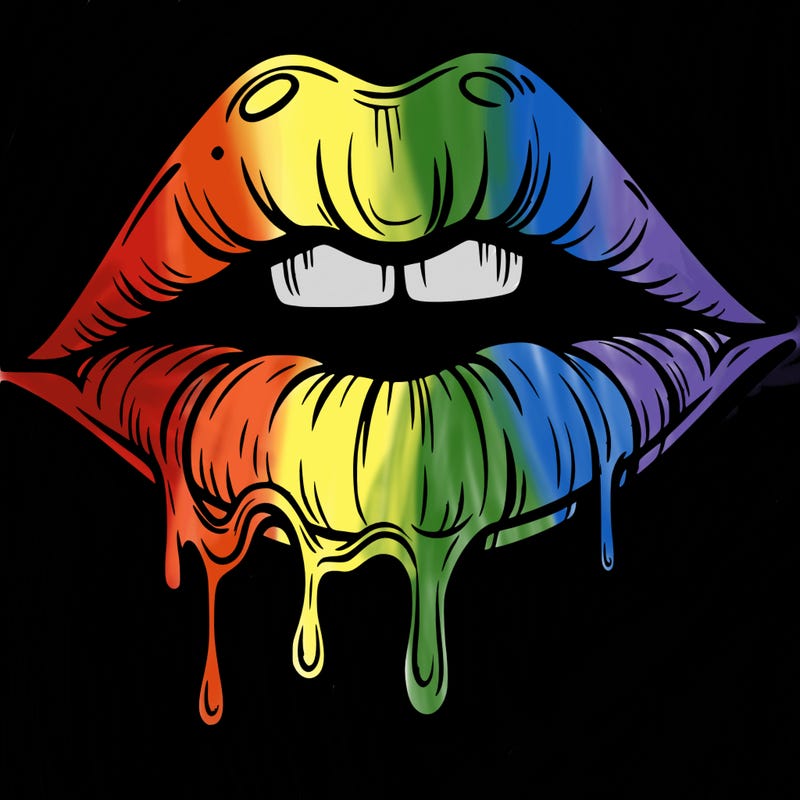 lips that look realistic and drip