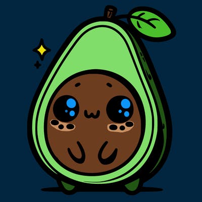 cute avocado