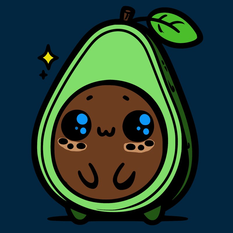 cute avocado