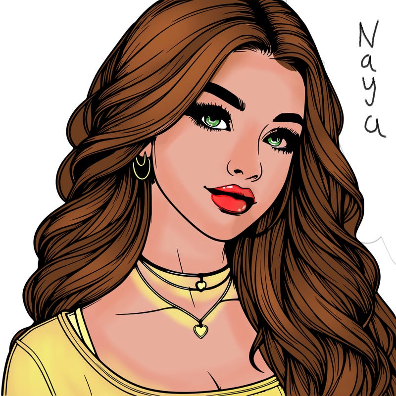 detailed realistic girl