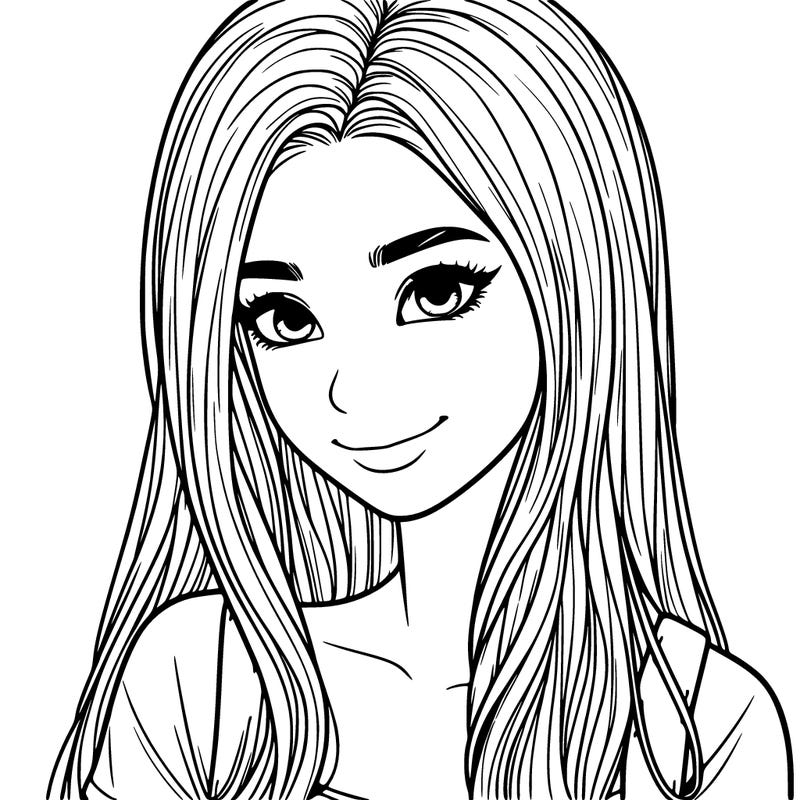 realistic teenage girl