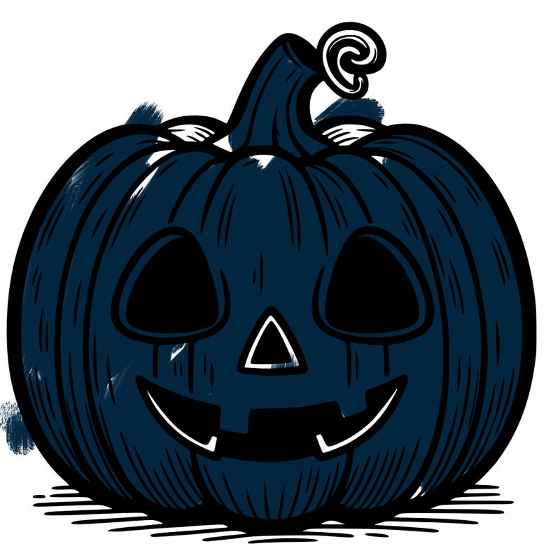 halloween pumpkin drawing