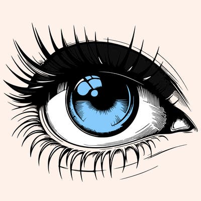 realistic eye