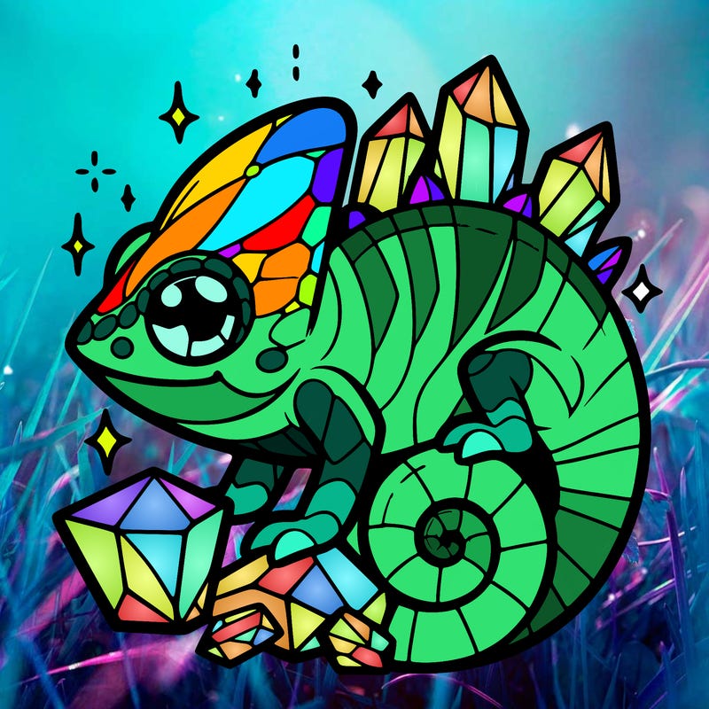 crystal chameleon