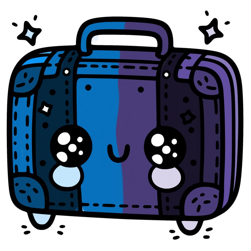 cute suitcase