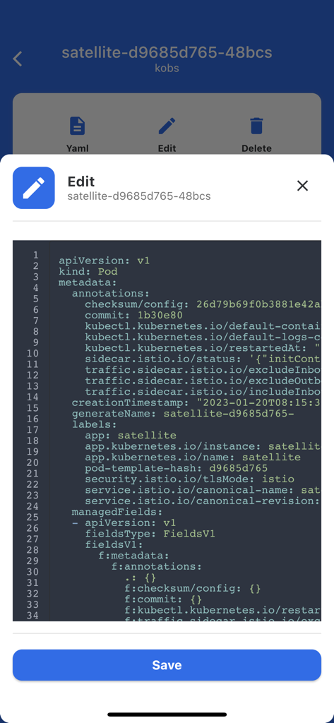 kubenav - Kubernetes Dashboard - Developer Tools App | MWM