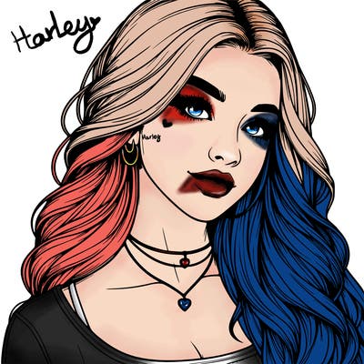 detailed realistic girl