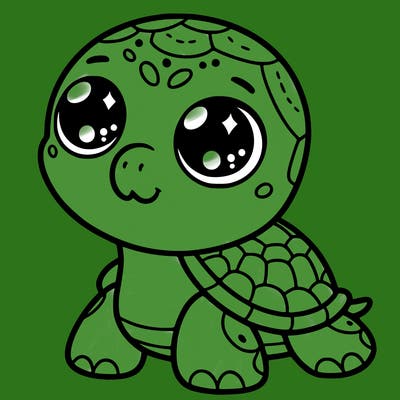 cute turtle